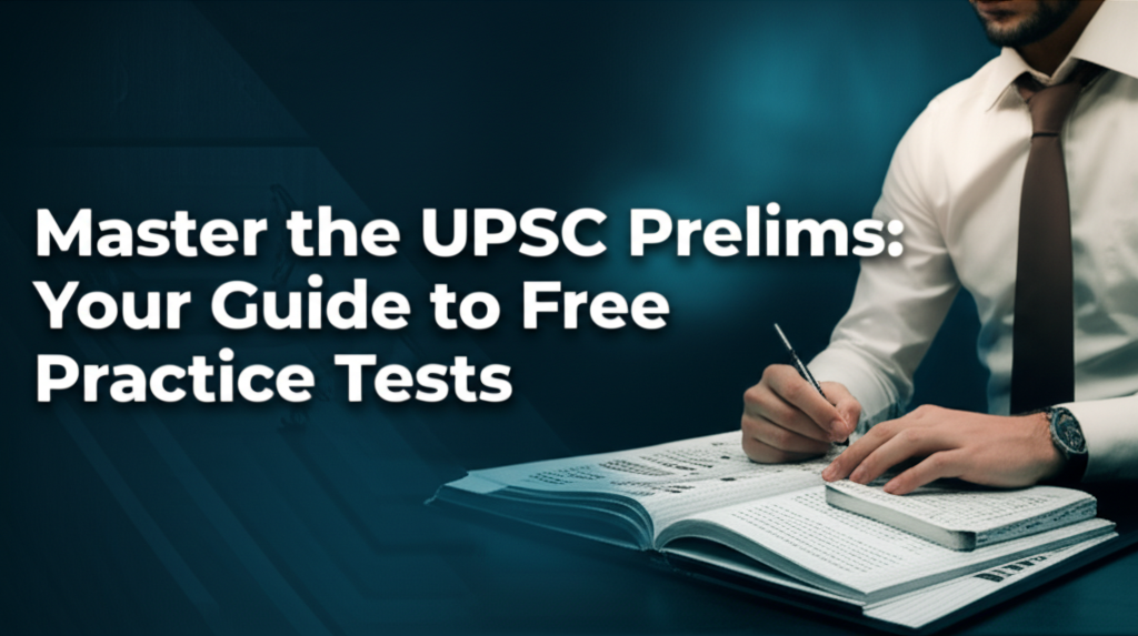Master the UPSC Prelims: Your Guide to Free Practice Tests