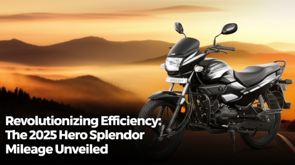 Revolutionizing Efficiency: The 2025 Hero Splendor Mileage Unveiled