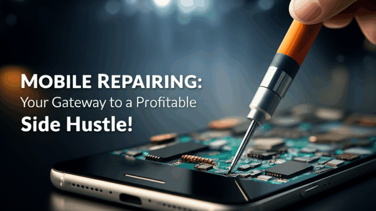 Mobile Repairing: Your Gateway to a Profitable Side Hustle!